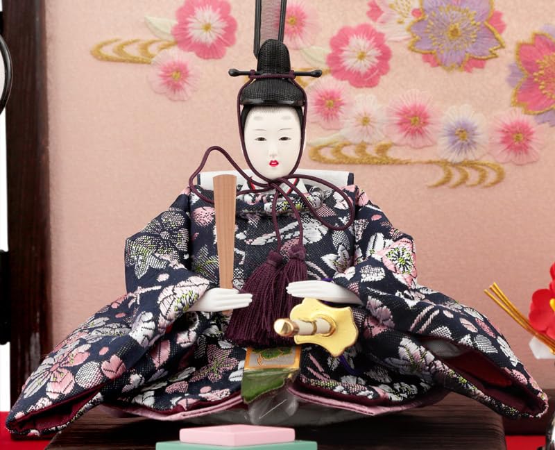 Amazon | 雛人形 ひな人形 雛 三段飾り 五人飾り 琳野作 御雛